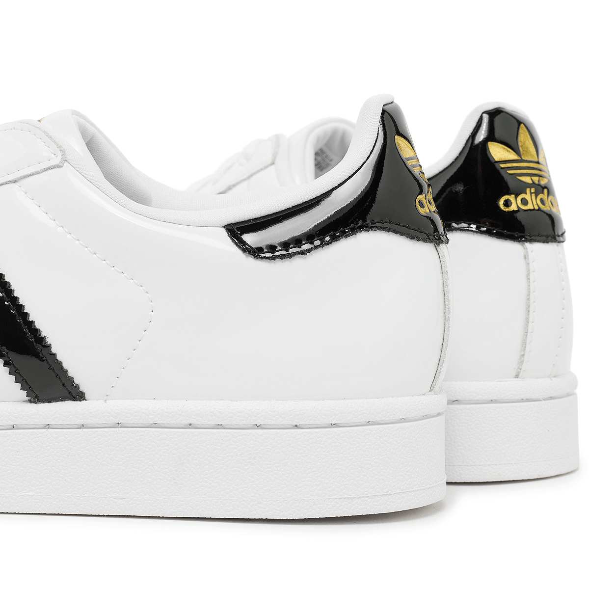 adidas Superstar II Cloud White Core Black Gold Metallic (Women's) — foto 5