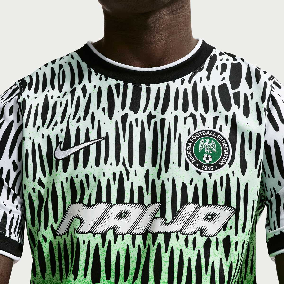 Nike Nigeria x Slawn Dri-Fit Academy Pro Short-Sleeve Top Black — foto 4