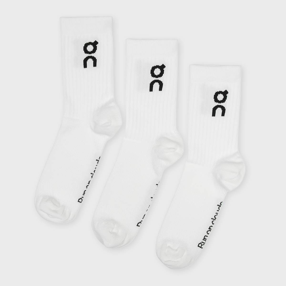 On Logo Sock High 3P