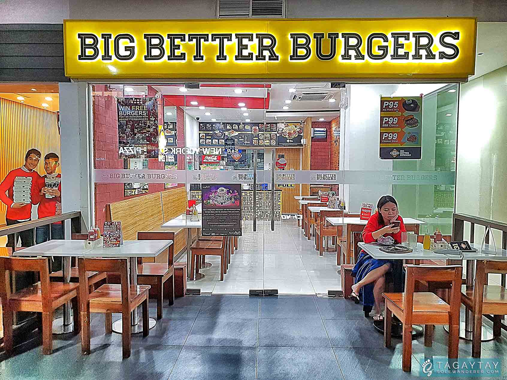 Big Better Burgers in 2nd Floor, Ayala Malls Serin