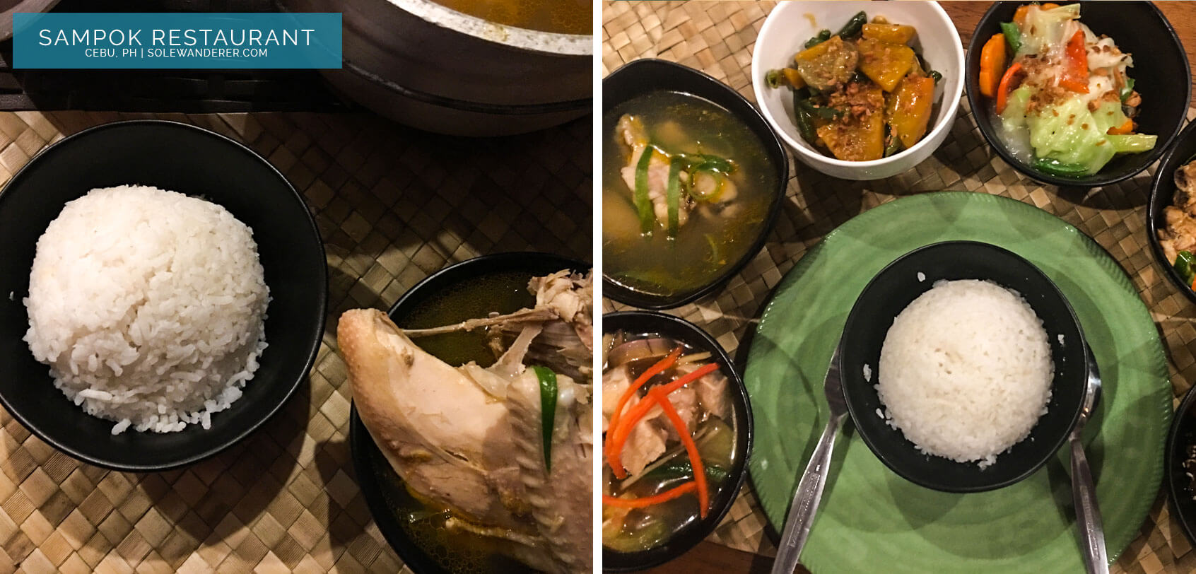 Sampok Samplers and Ala Carte - Sampok Resto Cebu Yacht Club | Sole Wanderer