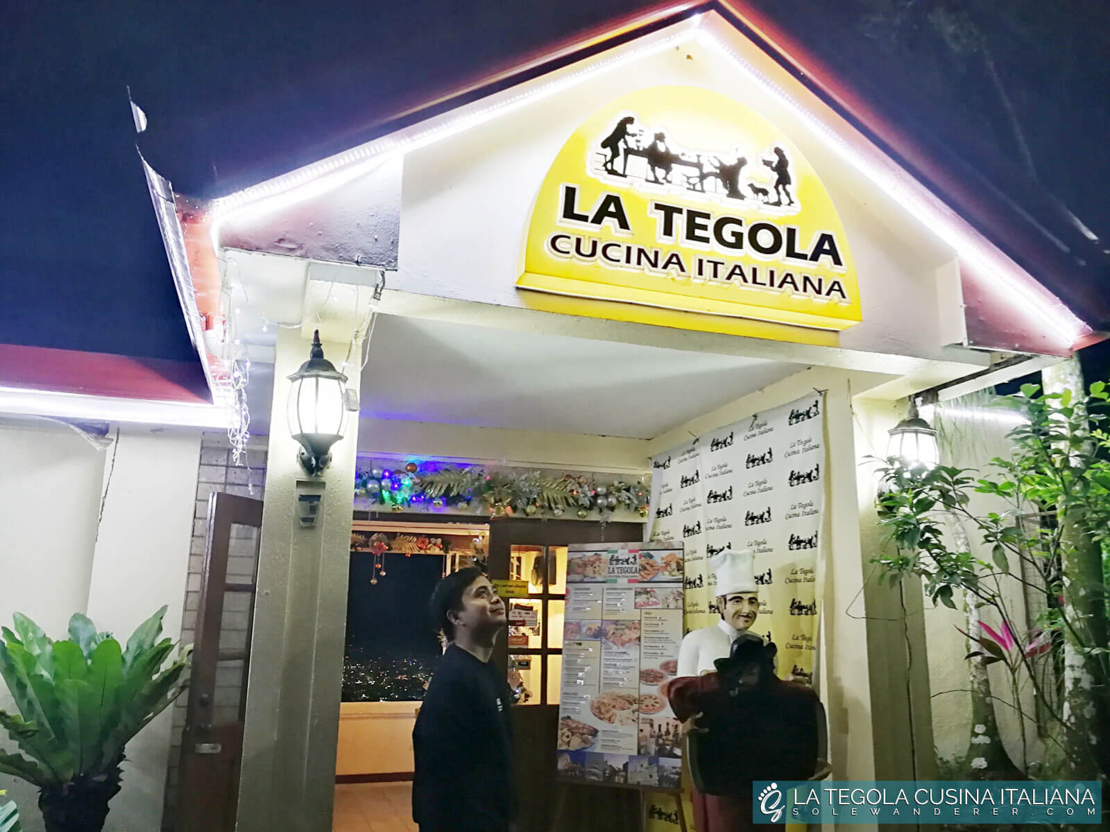 La Tegola Cucina Italiana Busay Branch Entrance