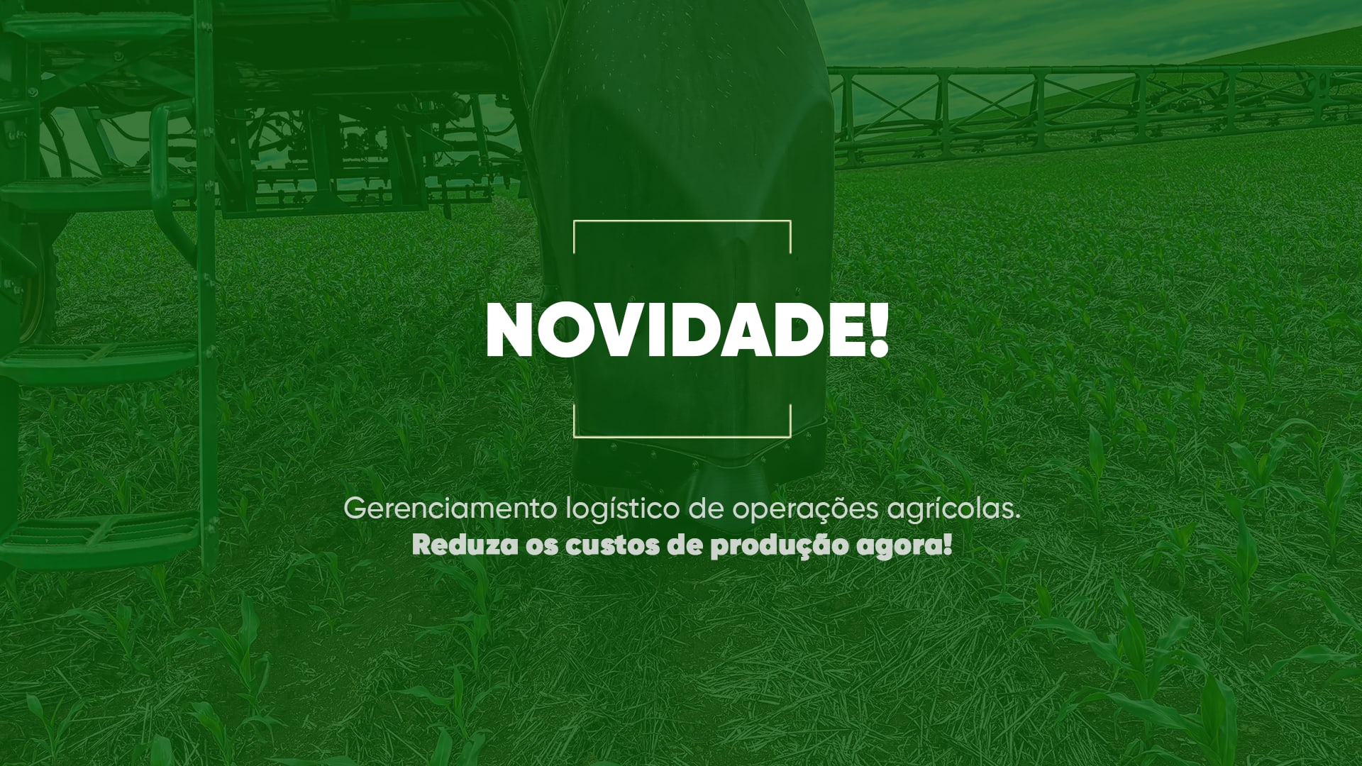 Gerenciamento logístico de operações agrícolas