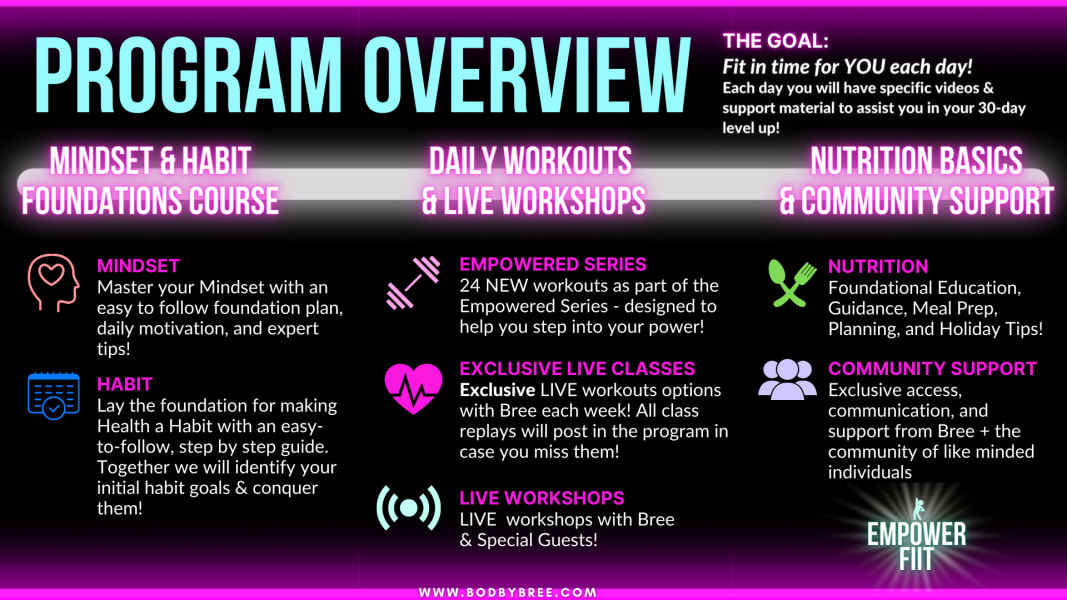 program highlights from creator