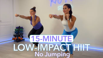 upcoming session: (9/10/26) 15-Minute Low-Impact HIIT