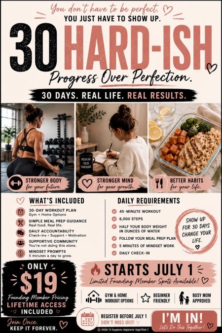 Sunmer 30 Day Hard-ish Challenge