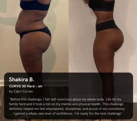 Membership transformation testimonial by Shakira