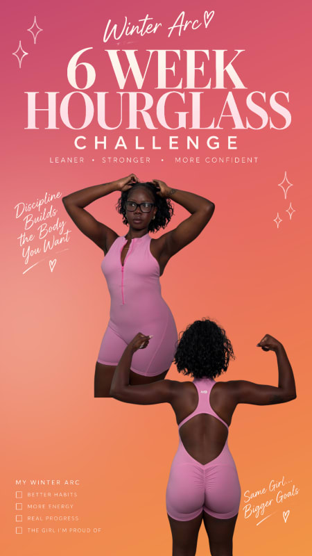 6-Week Hourglass Challenge