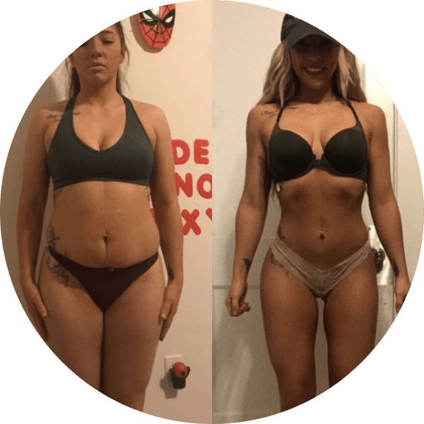 program transformation testimonial image from Jillian