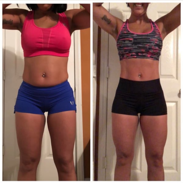 program transformation testimonial image from 4 Week Transformation