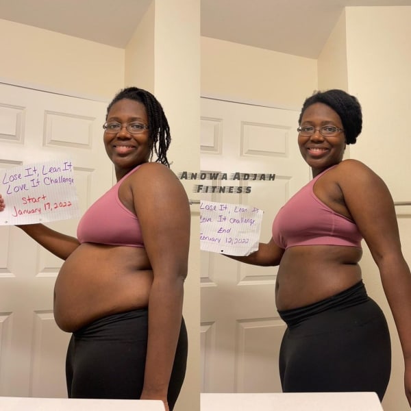 program transformation testimonial image from Whitni B