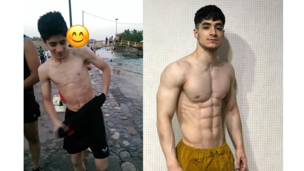program transformation testimonial image from My 2 years natural body transformation at home