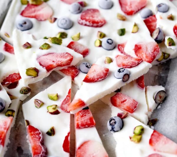 program transformation testimonial image from Berry & Pistachio Yogurt Bark