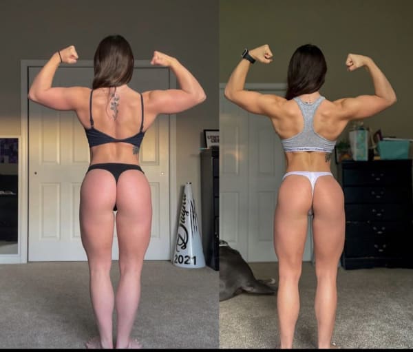 program transformation testimonial image from Body Recomp
