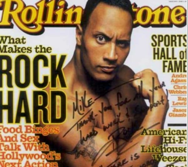 program transformation testimonial image from Dwyane 'The Rock' Johnson