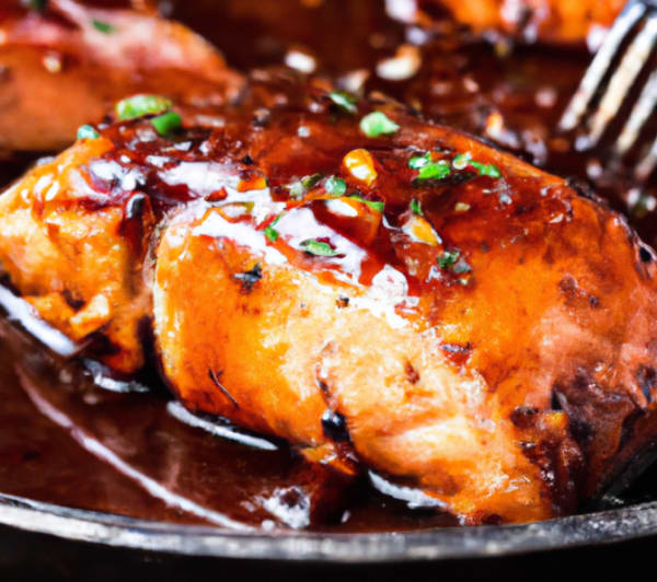 program transformation testimonial image from Honey Glazed Salmon With Vegetable Medley
