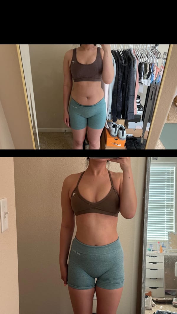 program transformation testimonial image from 3 WEEKS INTO PROGRAM