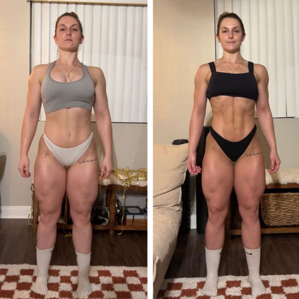 program transformation testimonial image from 6 week transformation