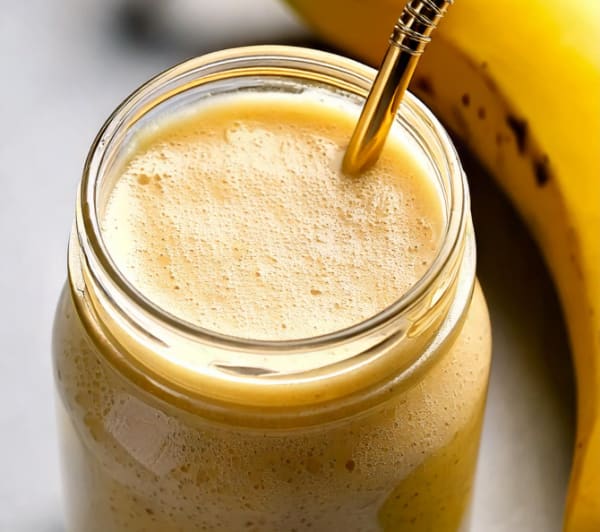 program transformation testimonial image from Peanut Butter Protein Smoothie