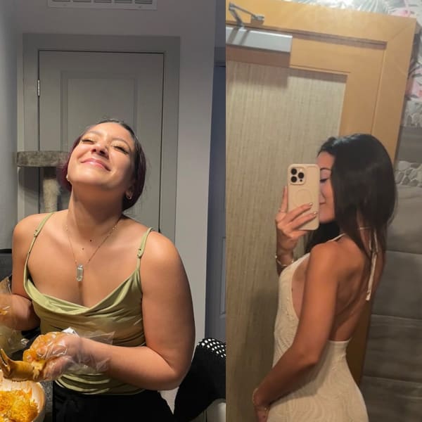program transformation testimonial image from Slimming Arms Journey