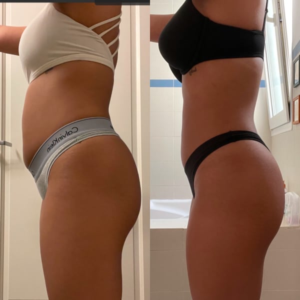 program transformation testimonial image from Client from Snatched for Summer!