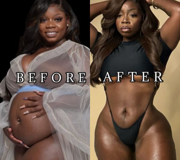 program transformation testimonial image from My Postpartum Journey