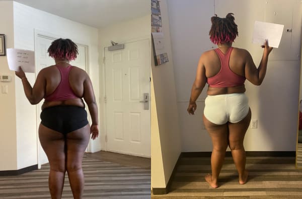 program transformation testimonial image from Past 6-Week Challenge!