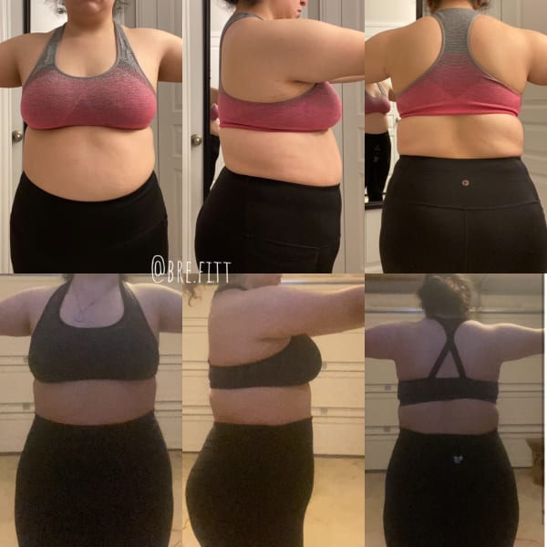 program transformation testimonial image from Previous Client Transformation 