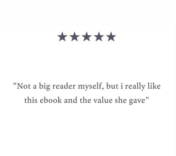 program transformation testimonial image from Hannah