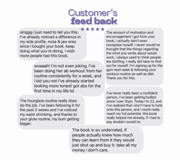program transformation testimonial image from More reviews from clients