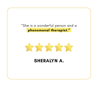 program transformation testimonial image from Sheralyn A.