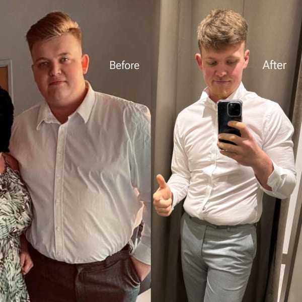 program transformation testimonial image from Jordan - Alex's Previous Client