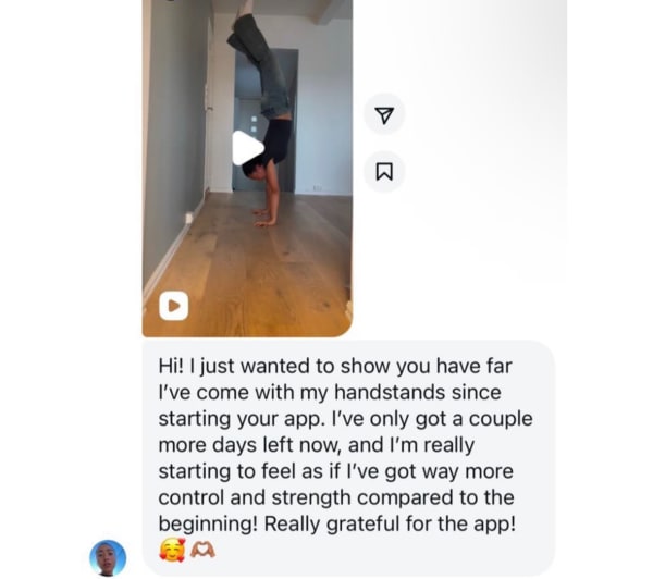 program transformation testimonial image from Elphie - Paulina's Previous Client