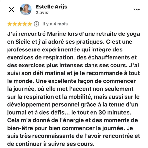 program transformation testimonial image from Estelle