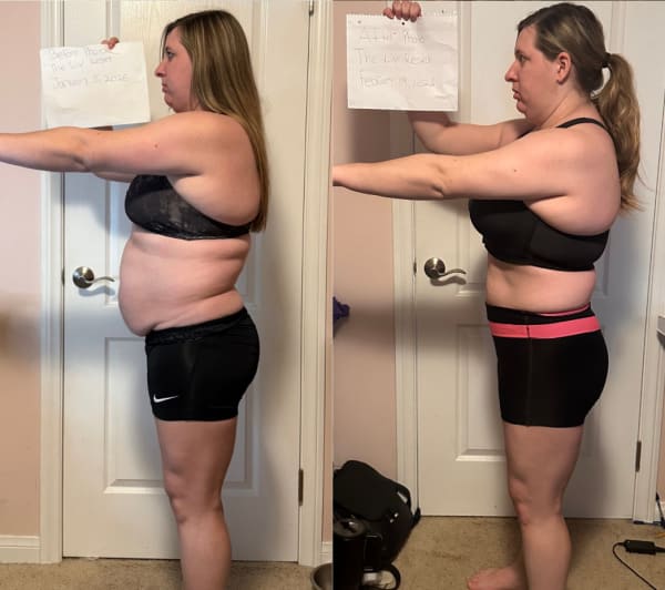 program transformation testimonial image from Client transformation