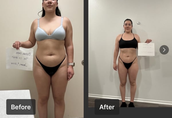program transformation testimonial image from Client transformation
