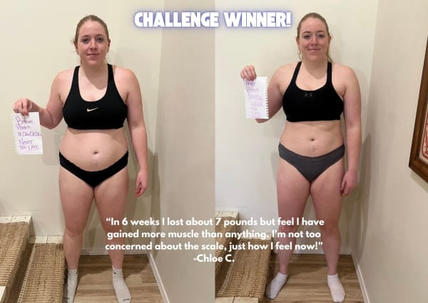 program transformation testimonial image from Chloe C.