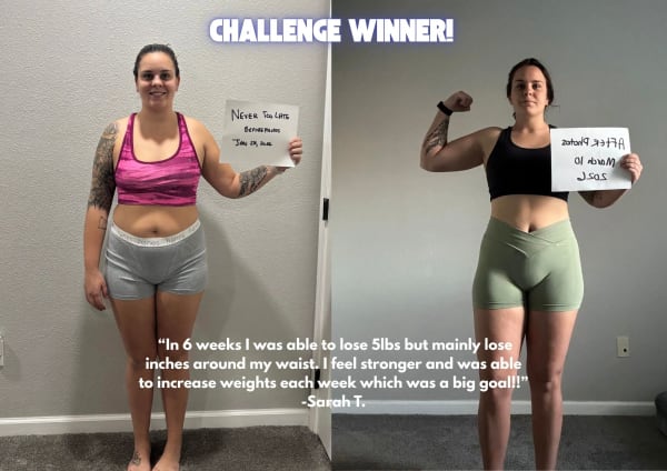 program transformation testimonial image from Sarah T.