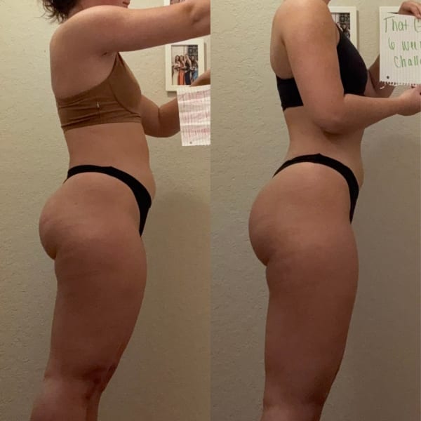 program transformation testimonial image from 6 Week Client Transformation