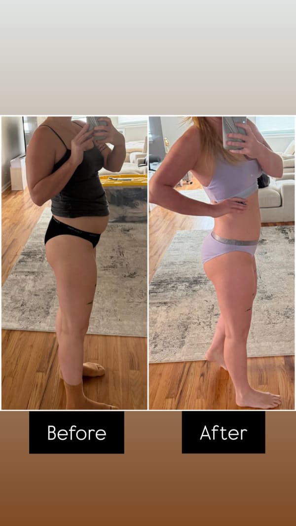program transformation testimonial image from Becca H.