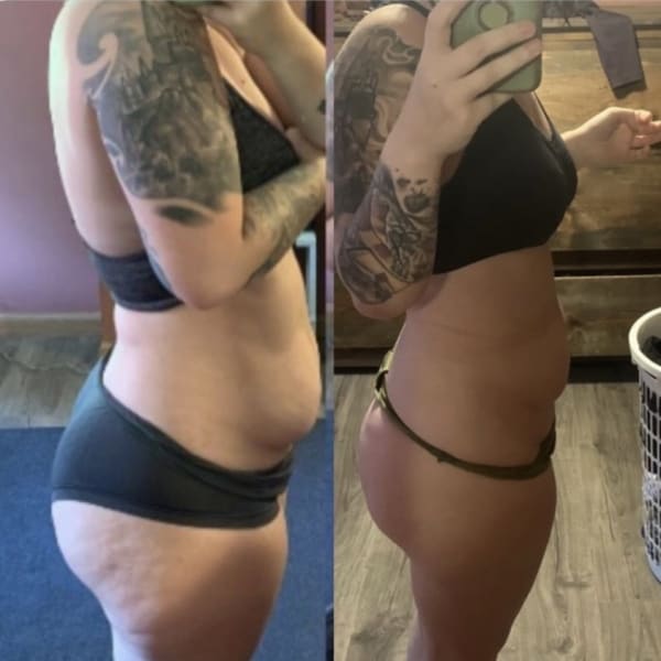 program transformation testimonial image from Haylie B