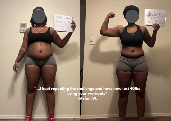 program transformation testimonial image from Stefani W.