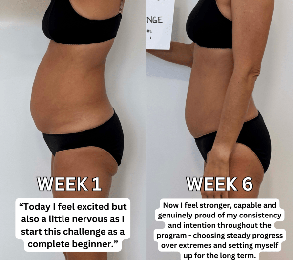program transformation testimonial image from Karlie