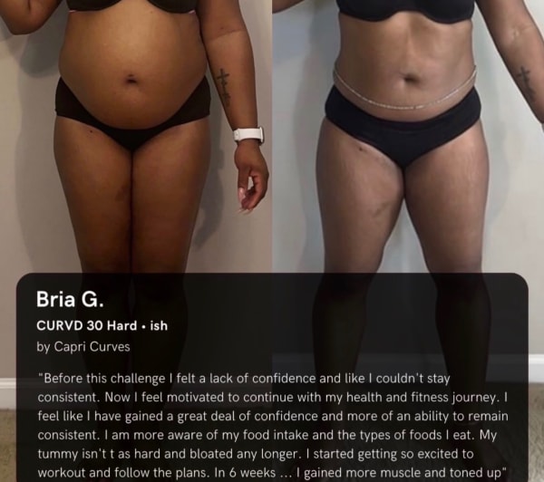 program transformation testimonial image from Client Transformation