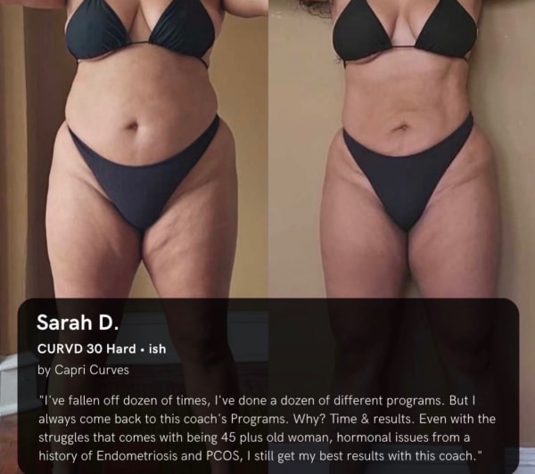 program transformation testimonial image from Client Transformation