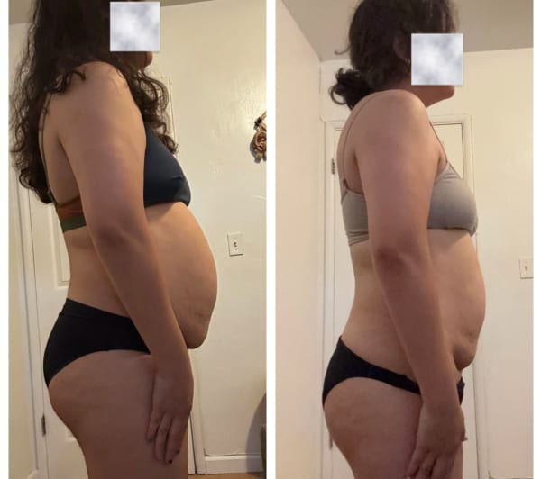 program transformation testimonial image from Fitwithdea