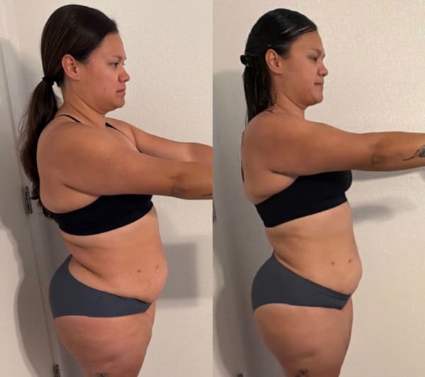 program transformation testimonial image from JameyLee (Down 8lbs -6 Week Challenge))