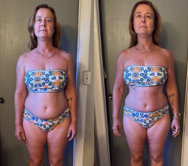 program transformation testimonial image from Lisa (Down 5lbs -6 Week Challenge)