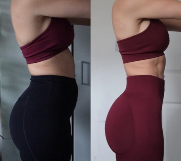 program transformation testimonial image from Karina - Caloric Deficit
