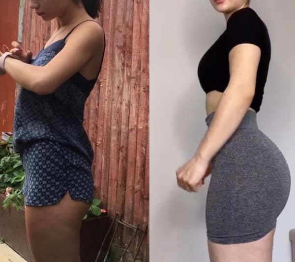 program transformation testimonial image from Karina - Caloric Surplus